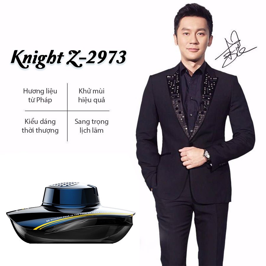 Nước Hoa Khử Mùi Trên Ô Tô CARORI Knight Z-2973 Ocean Breeze 45ml Phù Hợp Cho Nhiều Dòng Xe Ô Tô Xe Hơi Xe Tải