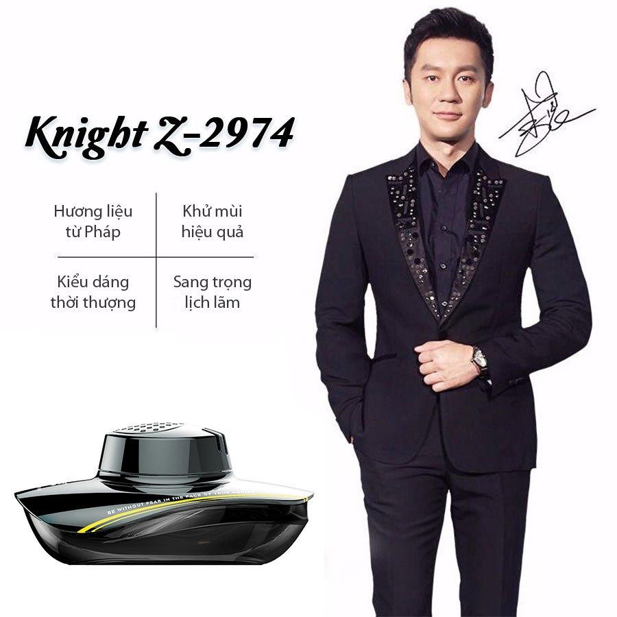 Nước Hoa Khử Mùi Trên Ô Tô CARORI Knight Z-2974 Angel 45ml Phù Hợp Cho Nhiều Dòng Xe Ô Tô Xe Hơi Xe Tải