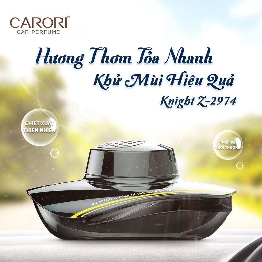 Nước Hoa Khử Mùi Trên Ô Tô CARORI Knight Z-2974 Angel 45ml Phù Hợp Cho Nhiều Dòng Xe Ô Tô Xe Hơi Xe Tải
