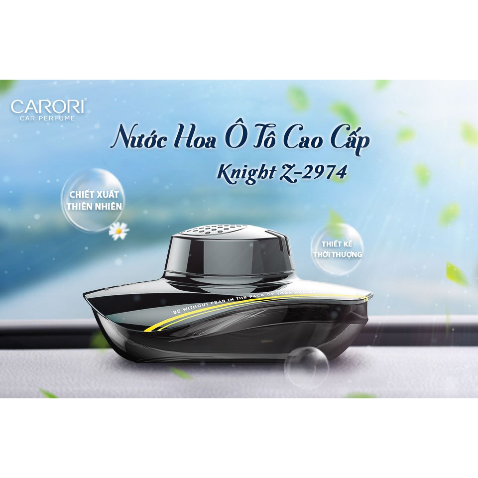 Nước Hoa Khử Mùi Trên Ô Tô CARORI Knight Z-2974 Angel 45ml Phù Hợp Cho Nhiều Dòng Xe Ô Tô Xe Hơi Xe Tải