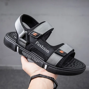 [HCM_ HOẢ TỐC] Sandal nam, dép quai hậu nam, sandal học sinh đế mềm êm siêu bền, xăng đan 2 quai size 28-45