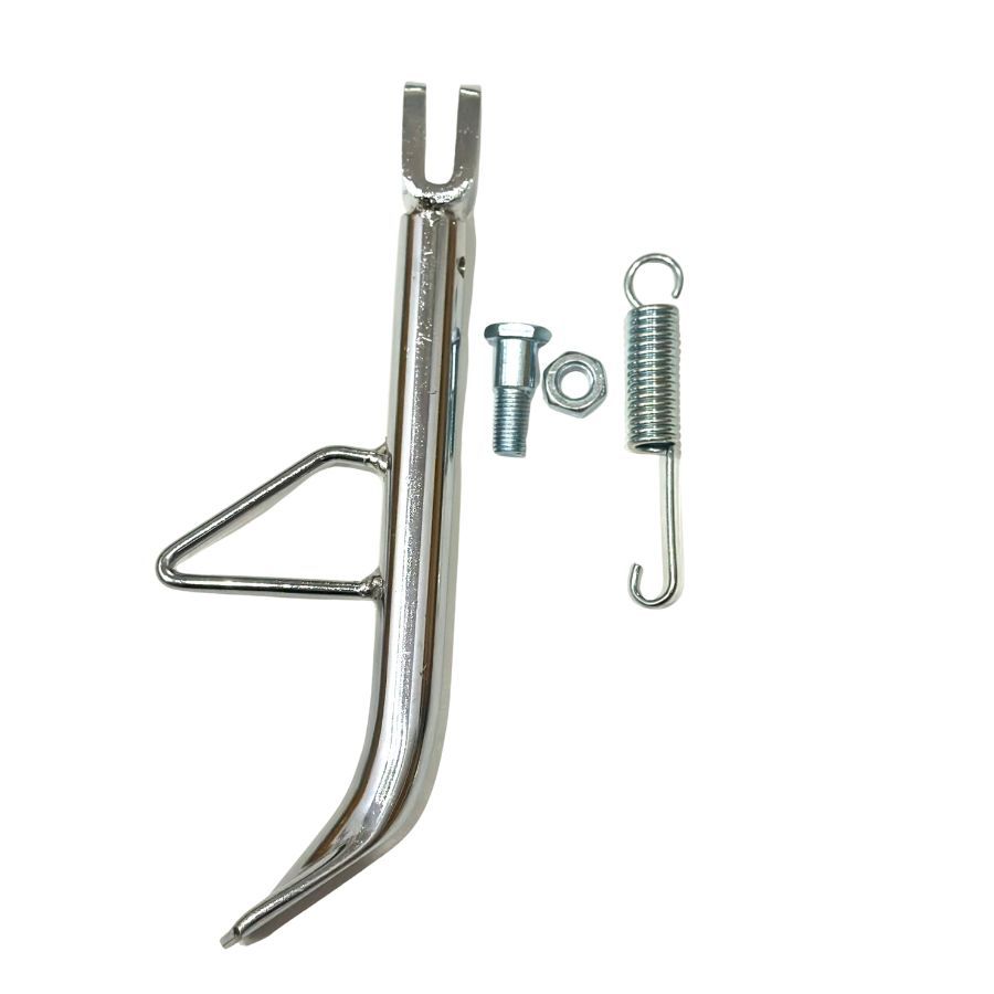 Chân Chống Nghiêng Inox Xiken Và Đen (Kèm Ốc & Lò Xo) – Gắn Dream, Wave, Sirius, RS – Hàng Cao Cấp