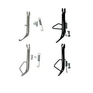 Chân Chống Nghiêng Inox Xiken Và Đen (Kèm Ốc & Lò Xo) – Gắn Dream, Wave, Sirius, RS – Hàng Cao Cấp