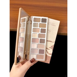 [CHÍNH HÃNG] Bảng Phấn Mắt CHEERYEP (QIANYAN) 16 Ô Natural Color Starring Tông Nâu Mocha #17 Nude Heart Lì & Nhũ Bám Lâu