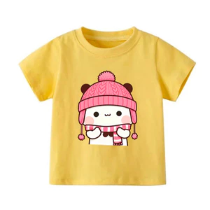 👕 Áo Thun Bé Gái mềm mịn thoáng mát in hình dễ thương 👕 AT326