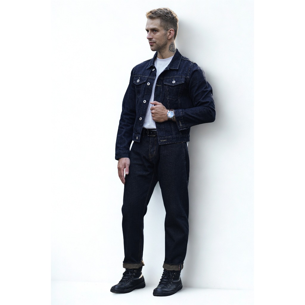 D97-D99-D100 QUẦN JEANSNHẬT SELVEDGE DENIM HUNTERXRAYS - FORM STRAIGHTFIT - DENIM COTTON KHÔNGCOGIÃN