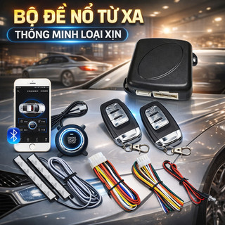 Đề Nổ Ô Tô Từ Xa PKE Cao Cấp – Kết Nối App, Chống Trộm, Đóng Mở Cửa Tự Động Loại Xịn