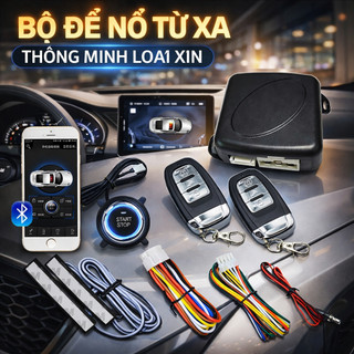Đề Nổ Ô Tô Từ Xa PKE Cao Cấp – Kết Nối App, Chống Trộm, Đóng Mở Cửa Tự Động Loại Xịn