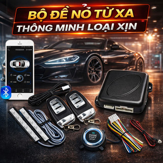 Đề Nổ Ô Tô Từ Xa PKE Cao Cấp – Kết Nối App, Chống Trộm, Đóng Mở Cửa Tự Động Loại Xịn