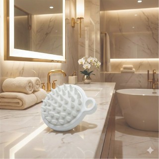 Lược gội đầu silicon mềm giúp làm sạch tóc và massage êm ái giúp da đầu thư giãn LABENE STORE