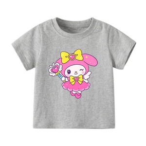 👕 Áo Thun Bé Gái mềm mịn thoáng mát in hình dễ thương 👕 AT332