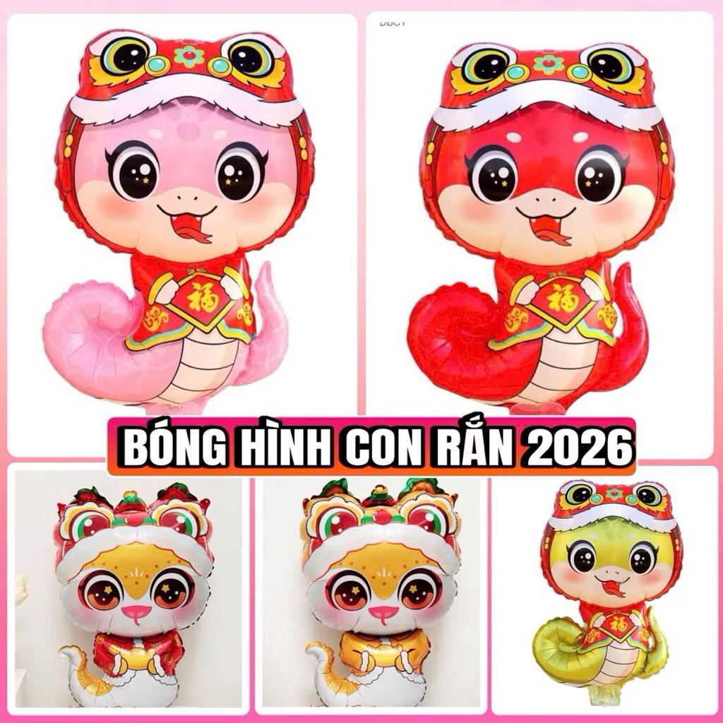 Bóng Hình Rắn cho bé Trai và Gái 2026
