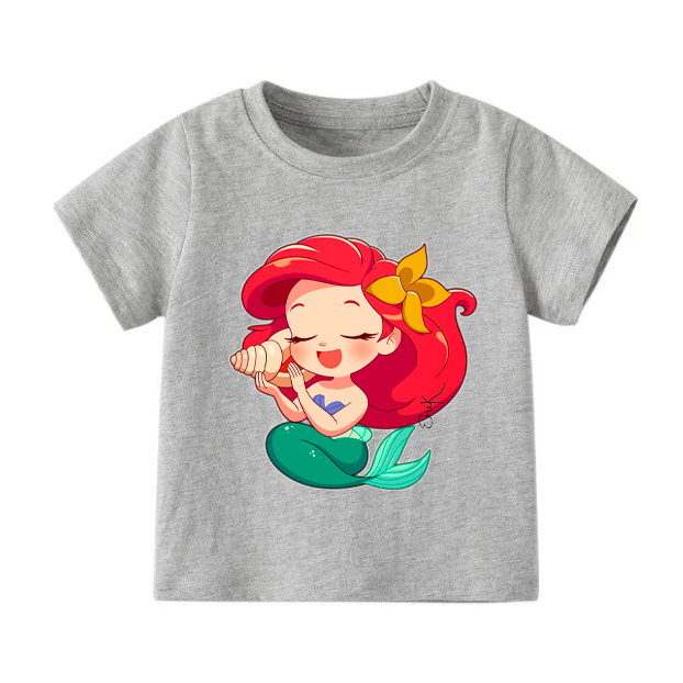 👕 Áo Thun Bé Gái mềm mịn thoáng mát in hình dễ thương 👕 AT336