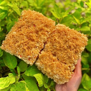Cơm Cháy Siêu Chà Bông Cung Đình(X3 Chà Bông Bản Thường),Đặc Sản OCOP 3 Sao, Một Tấm 250g