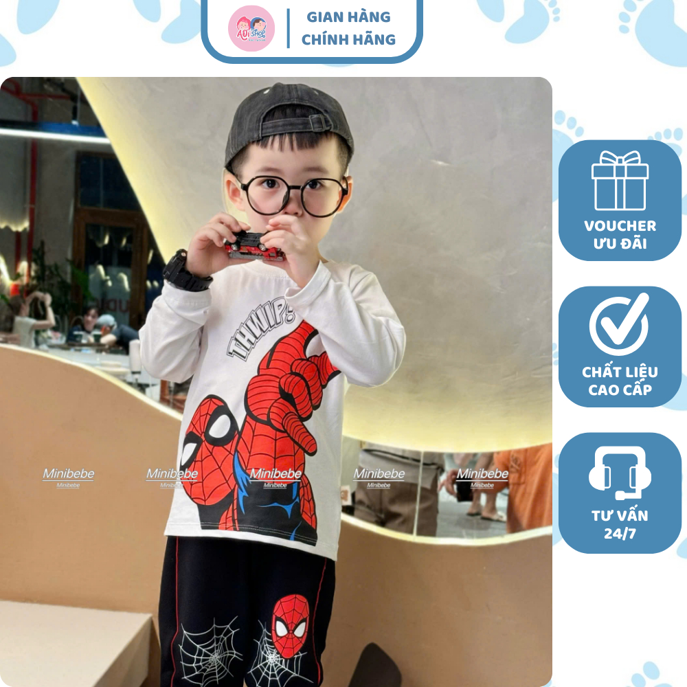 [À ƠI SHOP] T47- bộ dài tay nhện thwip!- a210.432