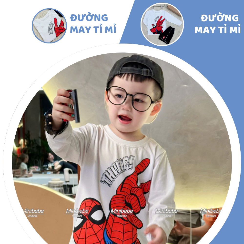 [À ƠI SHOP] T47- bộ dài tay nhện thwip!- a210.432