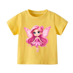 👕 Áo Thun Bé Gái mềm mịn thoáng mát in hình dễ thương 👕 AT341
