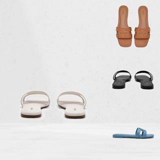 Giày PEDRO Icon Leather Slip-On Sandals - PW1-65110081 chính hãng đủ bill