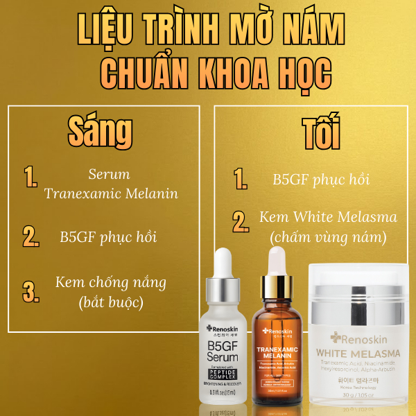 Kem Renoskin White Melasma - Mờ Nám White Melasma Renoskin