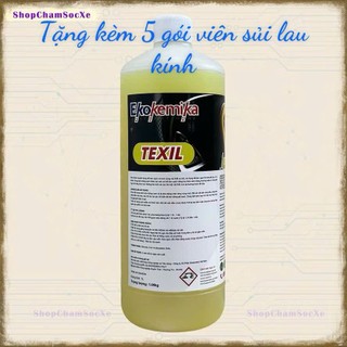 Dung Dịch Vệ Sinh Nội Thất Ekokemika Textil tặng kèm 5 gói viên sủi lau kính