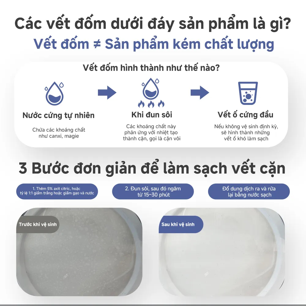 【Bảo hành 5 năm】 - Ấm trà có bộ lọc - Ấm siêu tốc - Dung tích 2200ml - Khử trùng bằng ánh sáng xanh