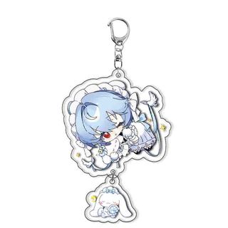 [ARTIST – HÀNG SẴN] Keychain Mica Neon Genesis Evangelion Lấp Lánh – Rei Ayanami / Maya Ibuki / Kaworu Nagisa