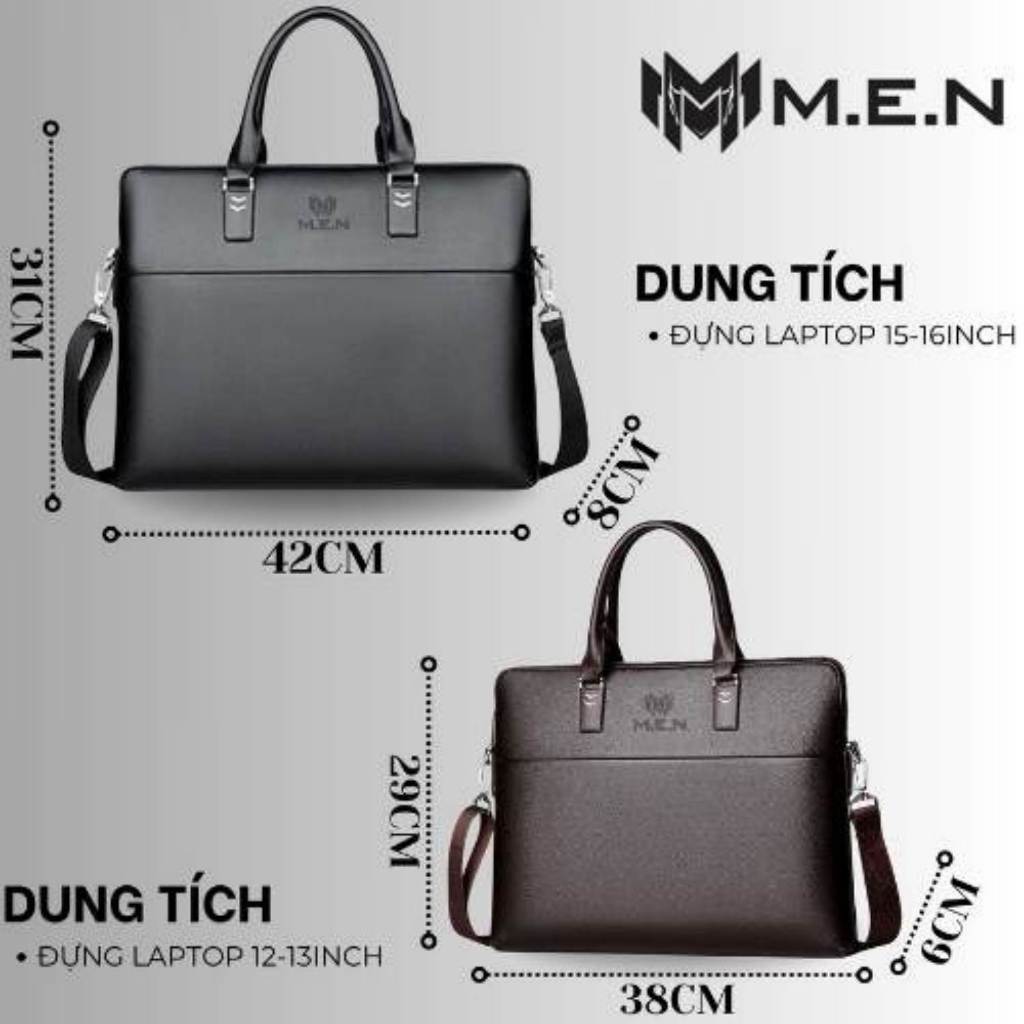 Túi xách cặp đeo chéo doanh nhân vip 07 thanh lịch đựng laplop 13 inch-16 inch [BẢO HÀNH 1 NĂM]