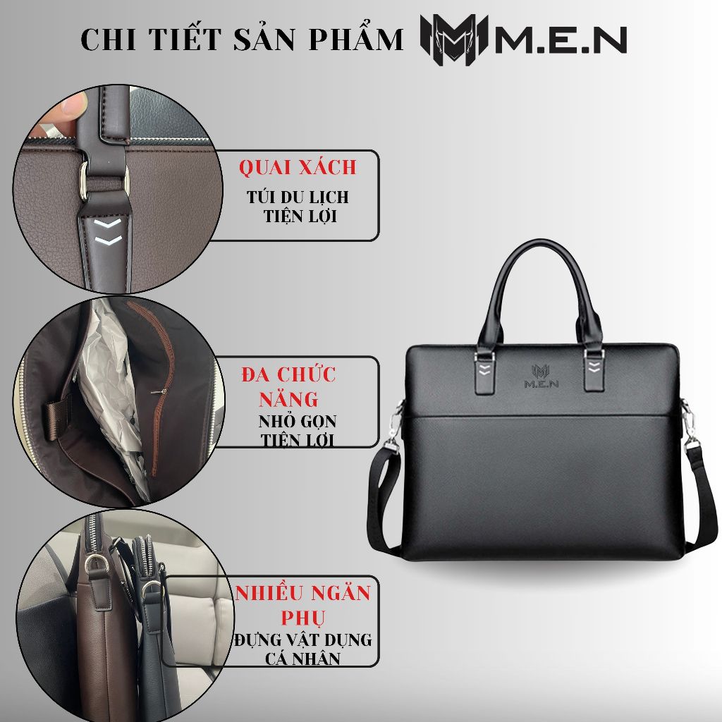 Túi Vip.07 xách trẻ trung văn phòng nâng cấp doanh nhân kích thước 13-16 inch [GIAO HỎA TỐC]