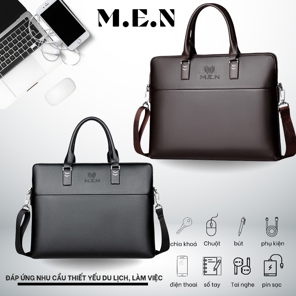 Túi xách cặp đeo chéo doanh nhân vip 07 thanh lịch đựng laplop 13 inch-16 inch [BẢO HÀNH 1 NĂM]