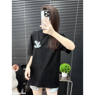ÁO thun nam QC cổ tròn họa tiết thêu tay ngắn phong cách trẻ trung chuẩn from