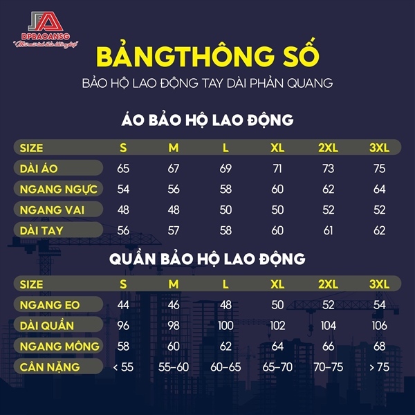 Áo Công Nhân Bảo Hộ Lao Động Có Phản Quang Trong Cơ Khí, Xây Dựng