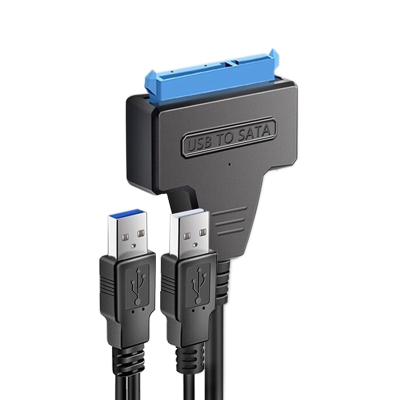 Cáp chuyển đổi ổ cứng DÂY KÉP USB 3.0 sang SATA hỗ trợ 4TB , HÀNG TỐT BAO BÌ NHỰA, HDD 2.5/3.5INCH