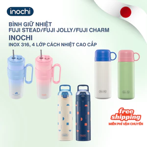 Các mẫu Bình Giữ Nhiệt Fuji Stead/Jolly/Charm/Cylin Inochi Đa Năng, 4 Lớp Cách Nhiệt Vượt Trội, Chống Rò Rỉ