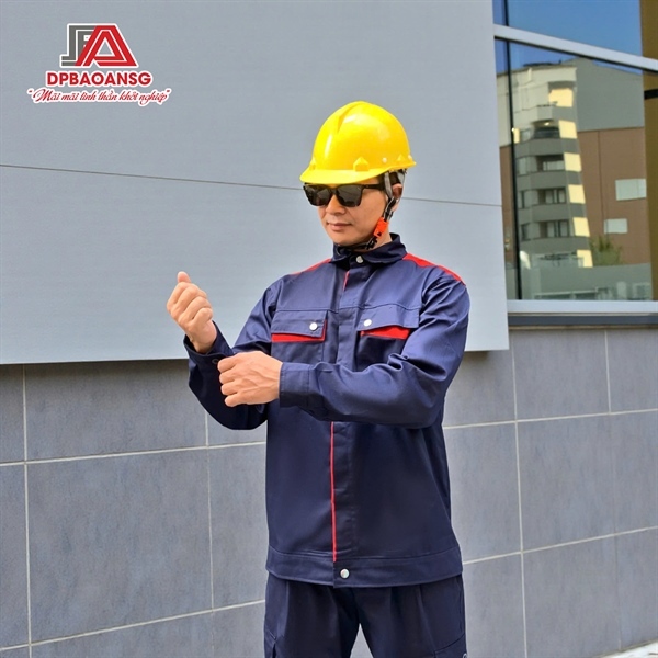 Quần Áo Bảo Hộ Tay Dài Có Phản Quang Cho Nam Kỹ Sư, Công Nhân Cơ Khí, Xây Dựng - Đủ Size, Nhiều Màu