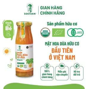 Mật hoa dừa cô đặc organic Sokfarm cho bé