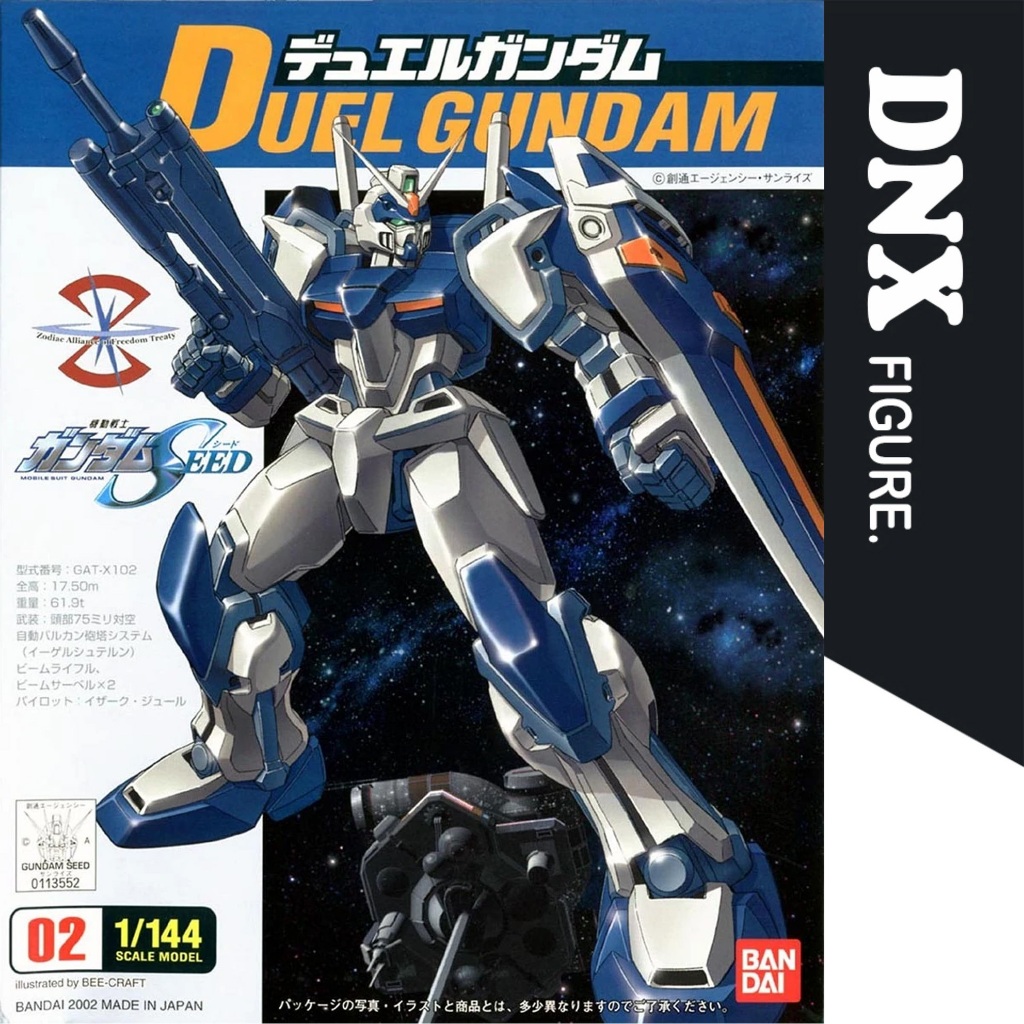 Mô Hình Lắp Ráp 1/144 GAT-X102 Duel Gundam (New Seal)