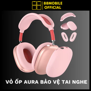Case Ốp Aura Bảo Vệ Tai Nghe Air Max Silicon Siêu Mỏng, Chống Bám Bẩn Toàn Diện I 88Mobile