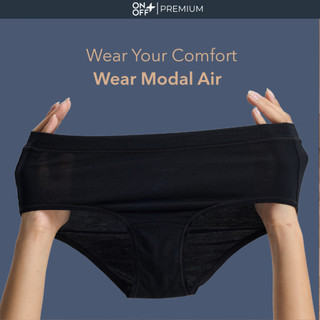 Quần lót nữ bikini hàng không  Micro Modal AIR nhẹ tựa làn mây mềm mát kháng khuẩn ONOFF - 16UJ25A427