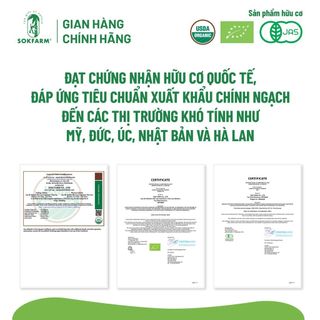 Đường hoa dừa organic Sokfarm cho bé