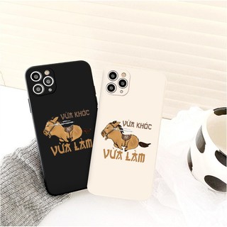 Ốp lưng iphone Vừa khóc vừa làm Mã Tiểu Dã 6/8/7/plus/x/xr/xsmax/11/12/13/14/15/16/17 pro max air - etrang,eden2030