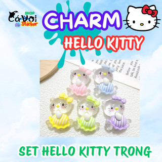 CHARM HELLO KITTY - CHARM /STICKER SIÊU DỄ THƯƠNG