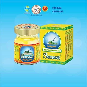 Yến sào Đông Trùng Hạ Thảo - Nước Yến sào Khánh Hòa Sanest Đông Trùng Hạ Thảo - COMBO 06, 10 Lọ 70ml