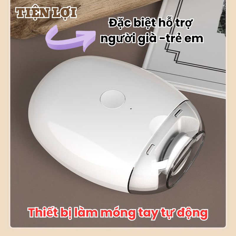 Máy Cắt Móng Tay Bằng Điện Tự Động – An Toàn Cho Trẻ Sơ Sinh & Người Lớn Tuổi