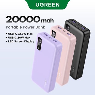 Sạc dự phòng  UGREEN 20000mAh/10000mAh PD20W Sạc nhanh cho điện thoại Android|Bảo hành
