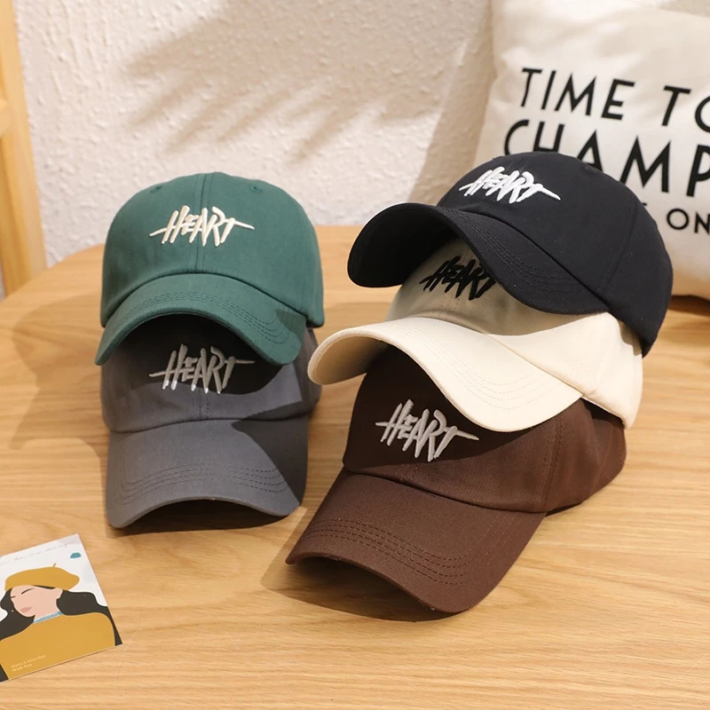 [Peinn] Mũ lưỡi trai HEART chất liệu vải kaki, form mềm thời trang, nón lưỡi trai nam nữ M09