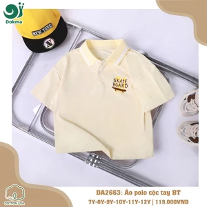 Áo Polo Cổ Đức Thiết Kế Thời Trang Dokma DA1430 DA2177 DA2117 DA2663