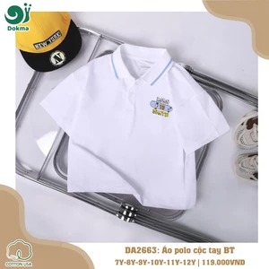 Áo Polo Thời Trang Bé Trai Dokma DA2663 DA2117