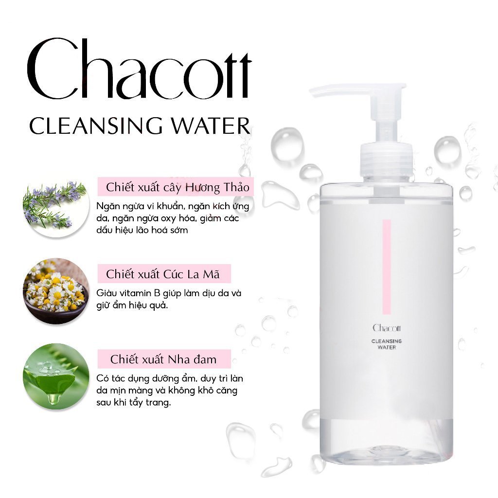 Nước Tẩy Trang Chacott For Professional - Nước Tẩy Trang Chacott For Professional Siêu Sạch