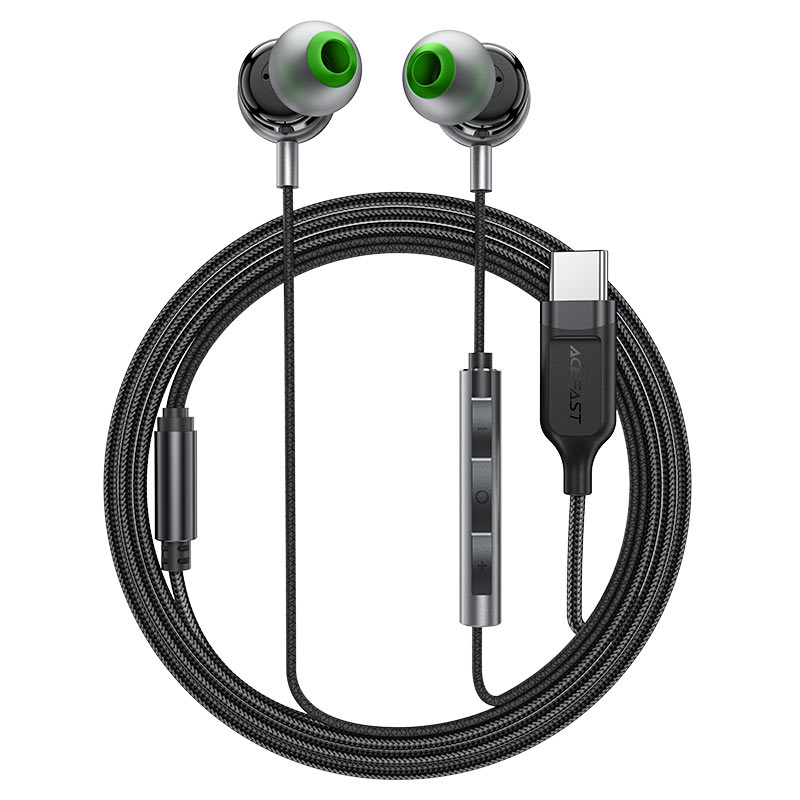 Tai Nghe Nhét Tai Có Dây USB-C L5 In-Ear Kèm Microphone (Âm Thanh Rõ Nét, Tương Thích Thiết Bị Cổng Type-C)
