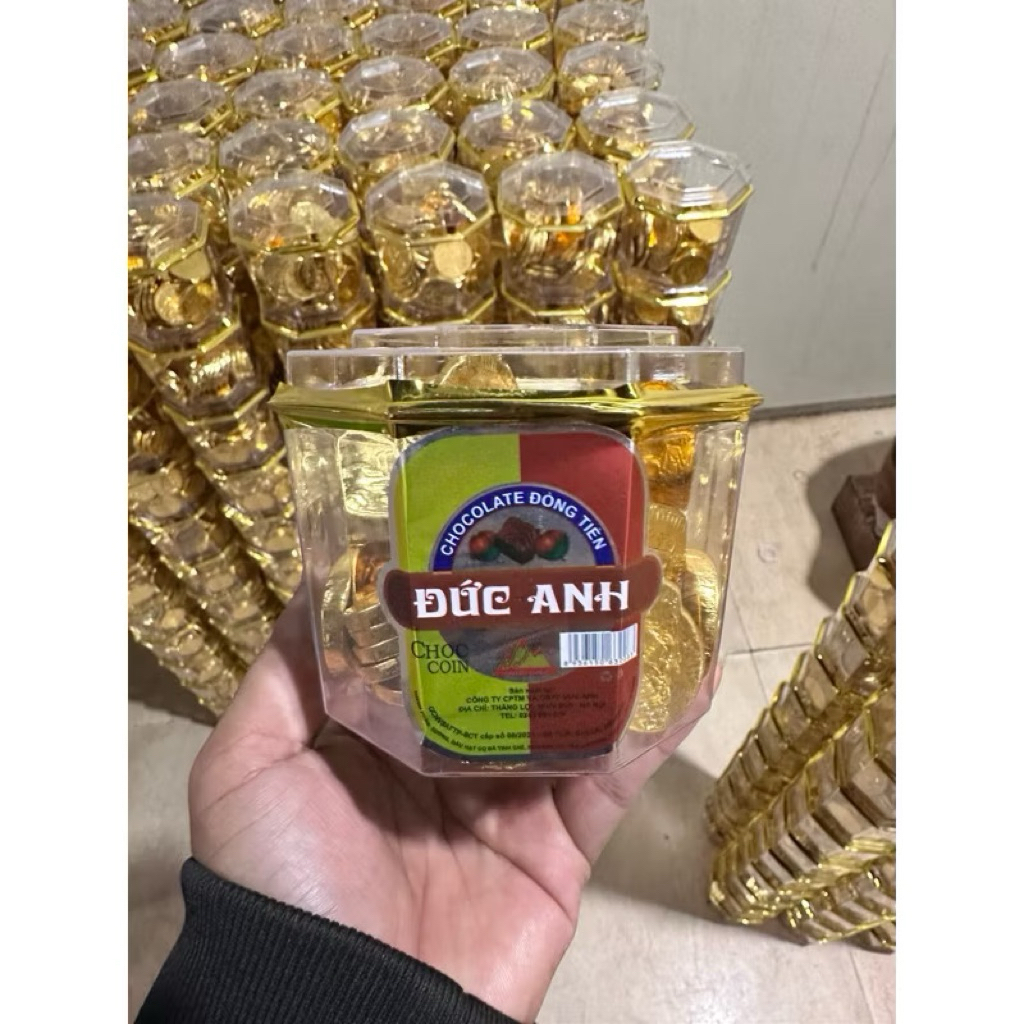1kg Sô cô la đồng xu vàng hàng Việt Nam